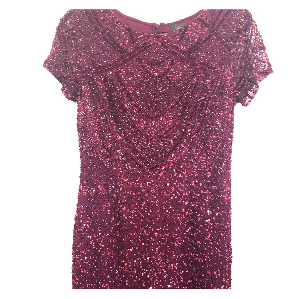 Hand beaded party dress